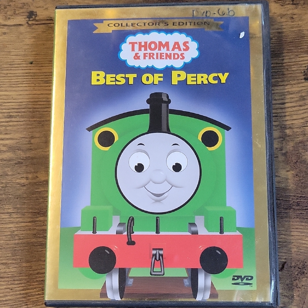 Thomas & Friends Best of Percy DVD with Green and Red Cover